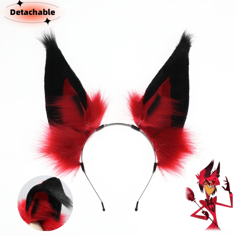 Detachable Cosplay Prop - 2024 Hot Anime Alastor Cosplay Kopfbedeckung