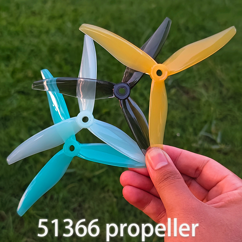 Ekko Cosplay Prop - 2/4 Paare t51366 3-Blatt-Propeller 5 Zoll