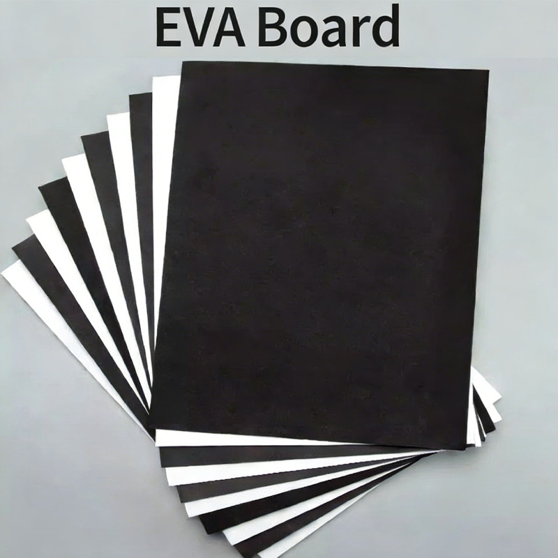 Cosplay Prop Foam Board - Schwarze Nicht-Klebende EVA-Schaumstoffplatte, Weiße Schaumstoffmatte, Polsterung