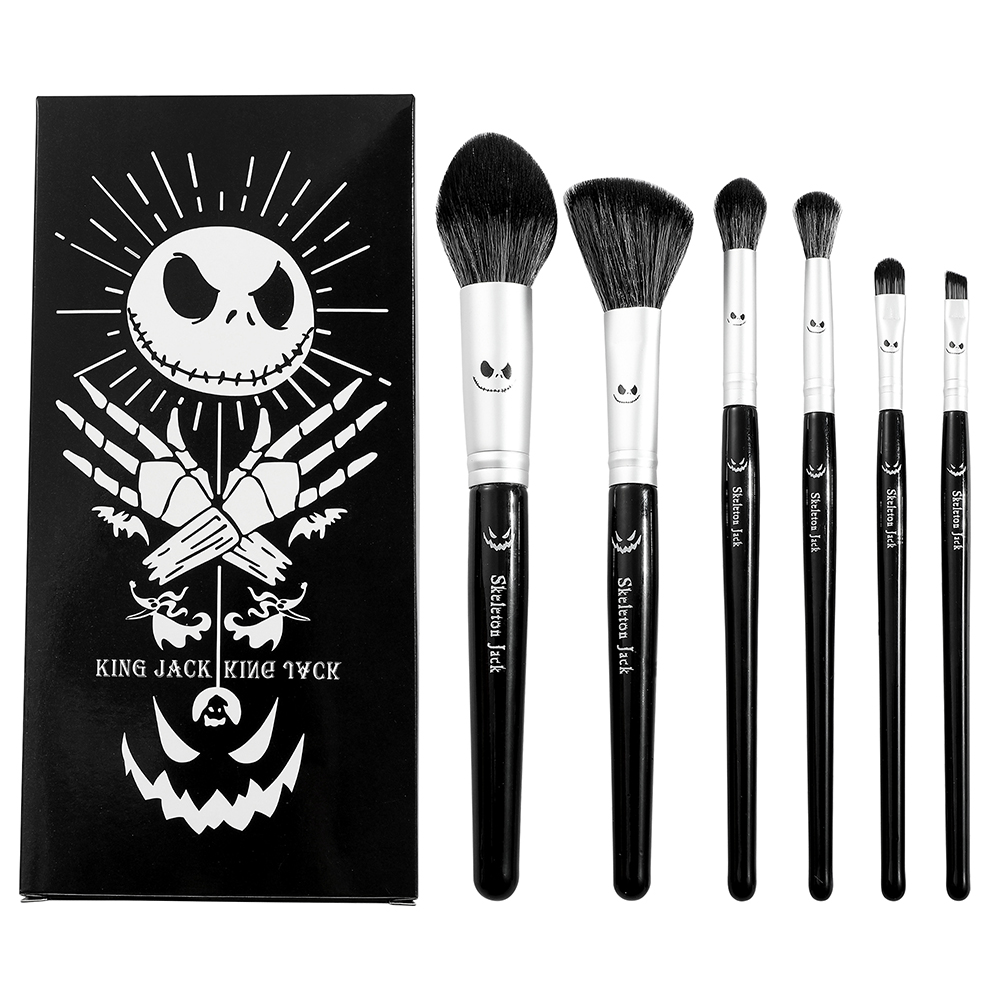 Cosplay Prop Painting - 6-teiliges Make-up-Pinsel-Set „The Nightmare Before Christmas“