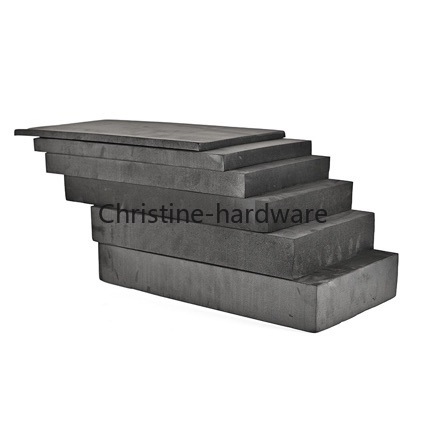Cosplay Prop Foam Board - 100×50cm 38 ° Schwarze EVA-Schaumstoffplatte Stoßdämpfende