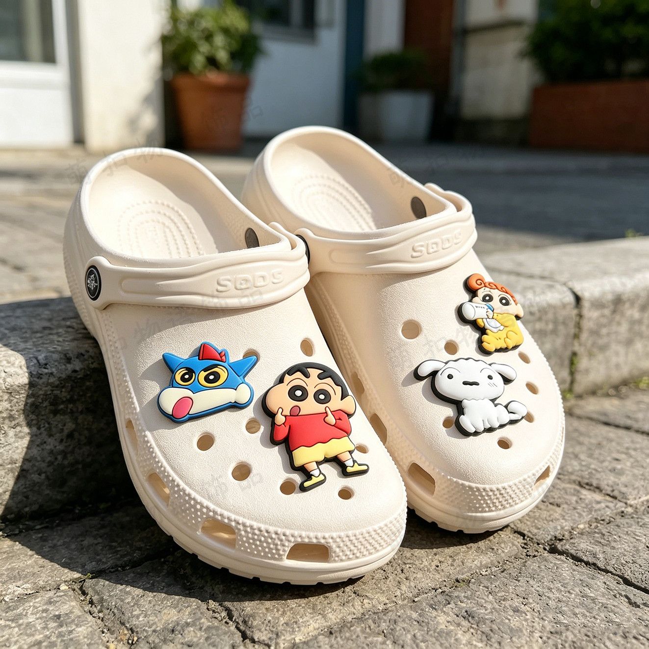 Crayon Shin-chan Schuhblumen-A – Cosplay Prop Diy Bewertung und Preis