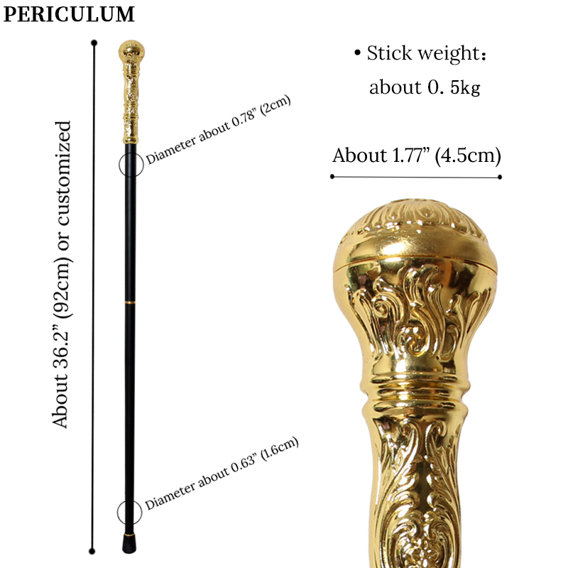 Glänzender Goldlegierungs-Vikt – Detachable Cosplay Prop Bewertung und Preis