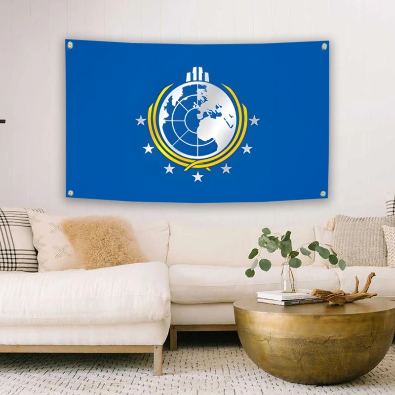 Super Earth Flag Helldivers 3x – Fallout Cosplay Prop Bewertung und Preis
