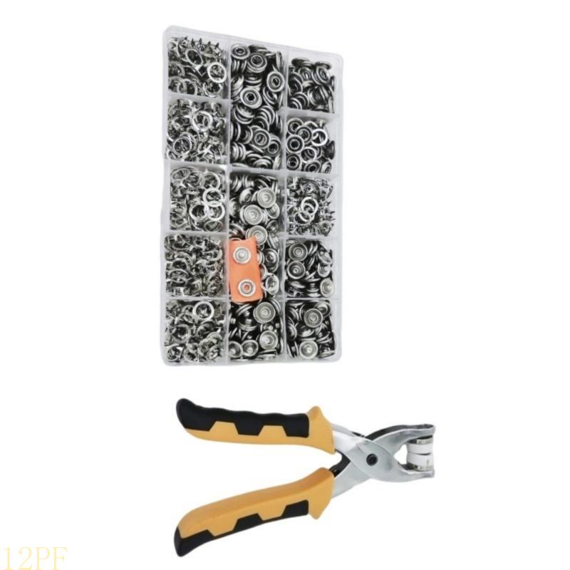 12PF 11 mm Metall-Druckknöpfe  – Snap Plier Setter Bewertung und Preis