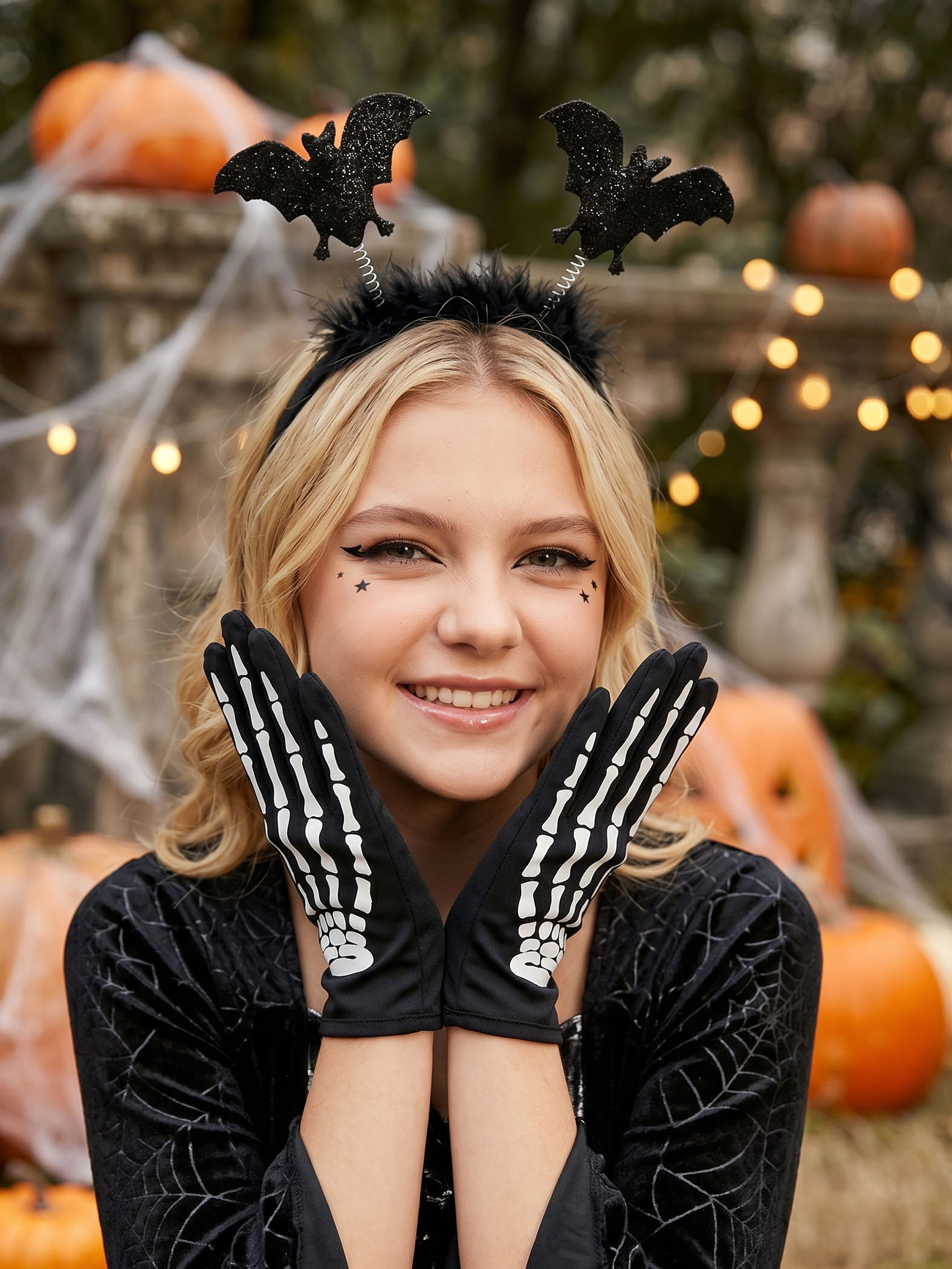 2-teiliges Halloween-Zubehör-S – Cosplay Bat Prop Bewertung und Preis