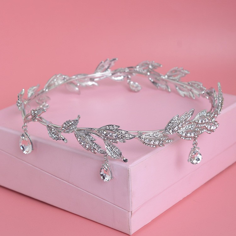 Luxus Kristall Krone Braut Haa – Aerith Cosplay Prop Bewertung und Preis