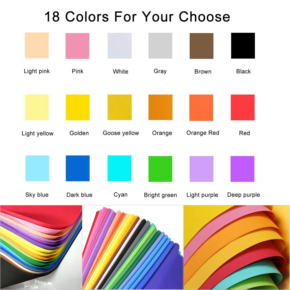 1/18 Stück bunte EVA-Schaumsto – Eva Foam Sheet Bewertung und Preis