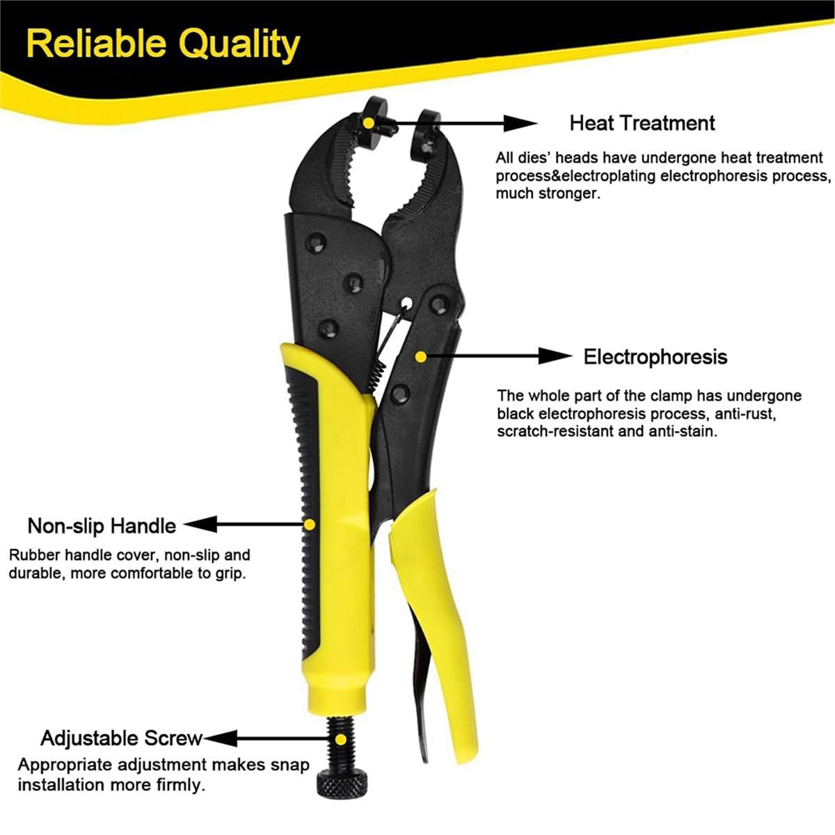 Hochleistungs-Druckknopf-Werkz – Snap Plier Setter Bewertung und Preis