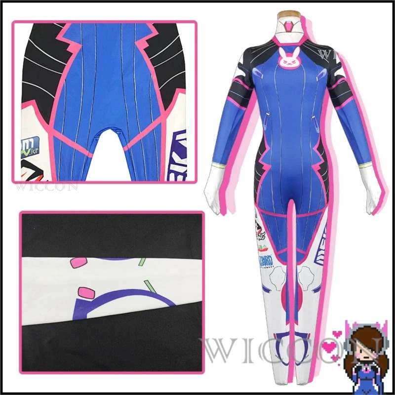2025-11 Anime Frau Overall Str – Dva Cosplay Prop Bewertung und Preis