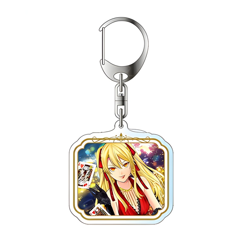 Kakegurui Anime Acryl-Anhänger – Cosplay Prop Painting Bewertung und Preis