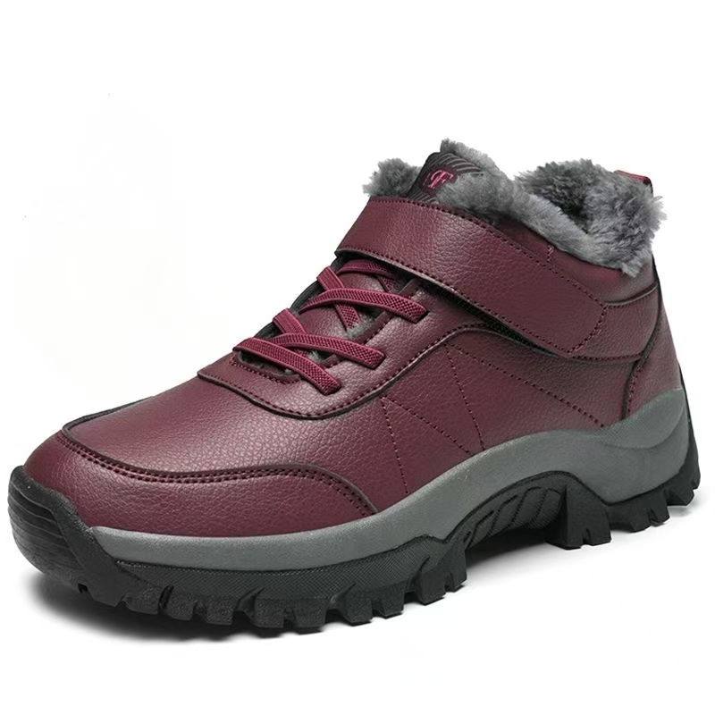 Damen Leder Große Größe Knöche – Velcro Hook Loop Bewertung und Preis