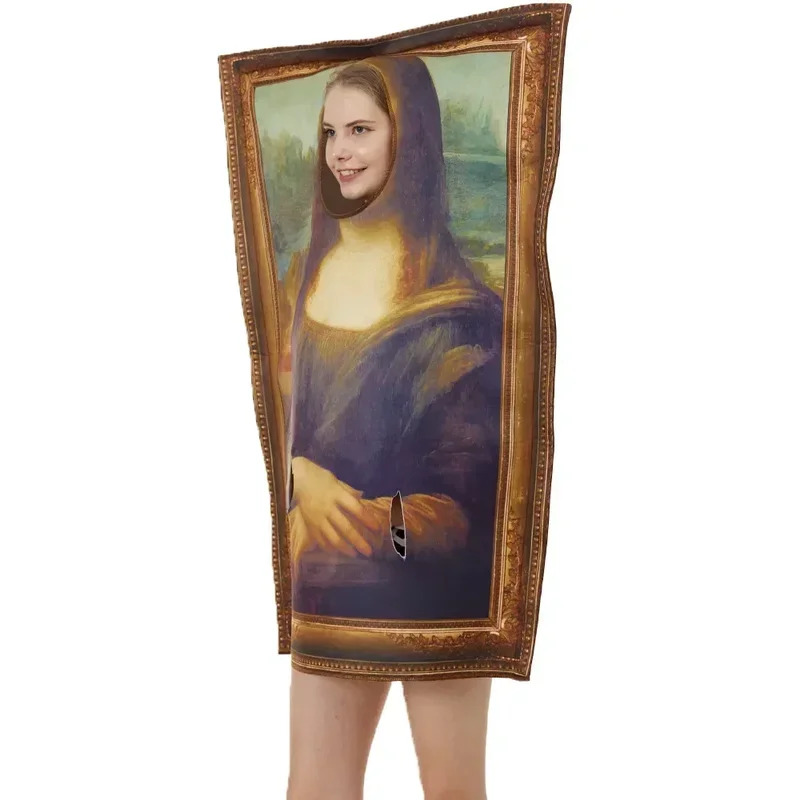 CyFamous Gemälde Kostüm Mona L – Cosplay Prop Painting Bewertung und Preis