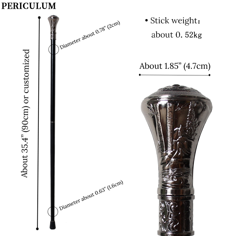 Antiker silberner Gehstock mit – Detachable Cosplay Prop Bewertung und Preis
