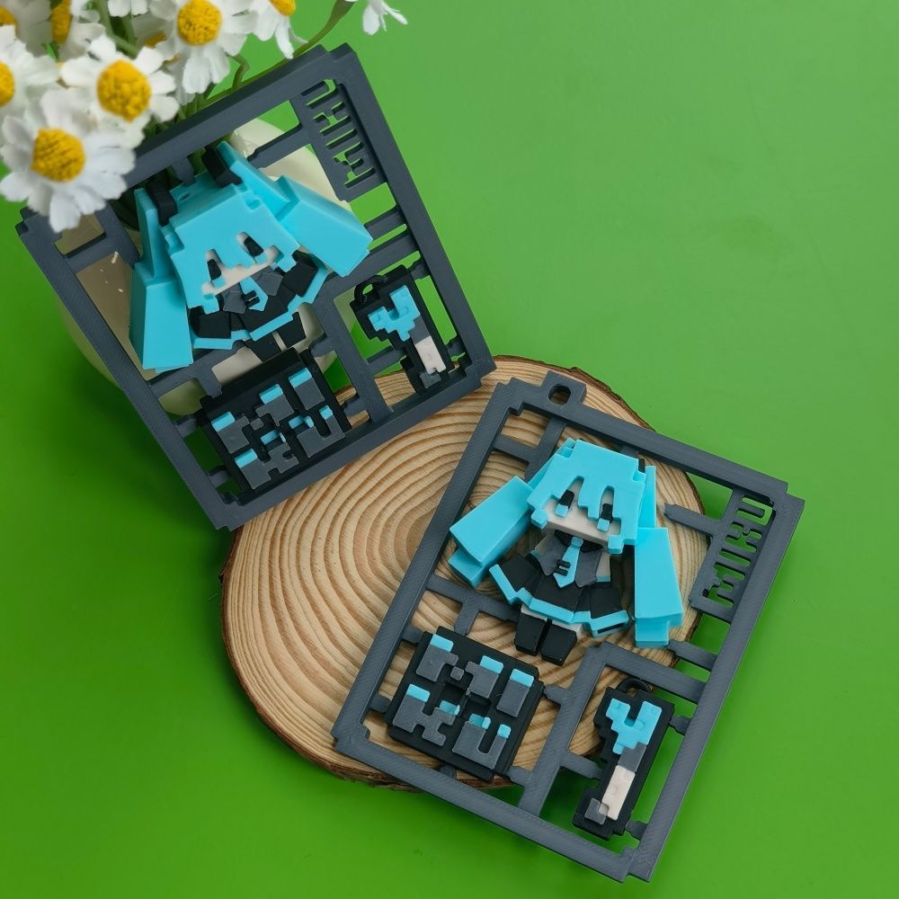 3D-gedrucktes niedliches Pixel – Cosplay Prop 3D Print Bewertung und Preis