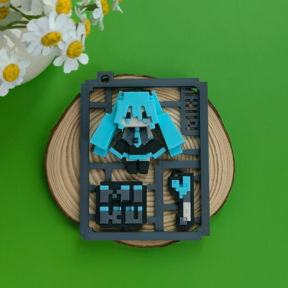 3D-gedrucktes niedliches Pixel – Cosplay Prop 3D Print Bewertung und Preis