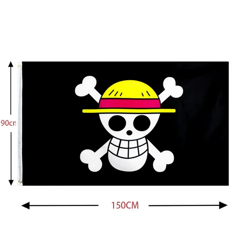 One Piece 90x150cm Piratenschä – Cosplay Prop Painting Bewertung und Preis
