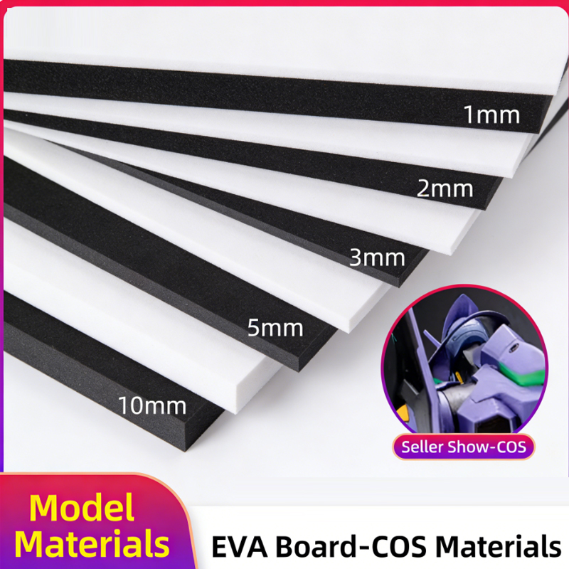 38-Grad Schwarzes EVA-Schaumst – Cosplay Prop Foam Board Bewertung und Preis