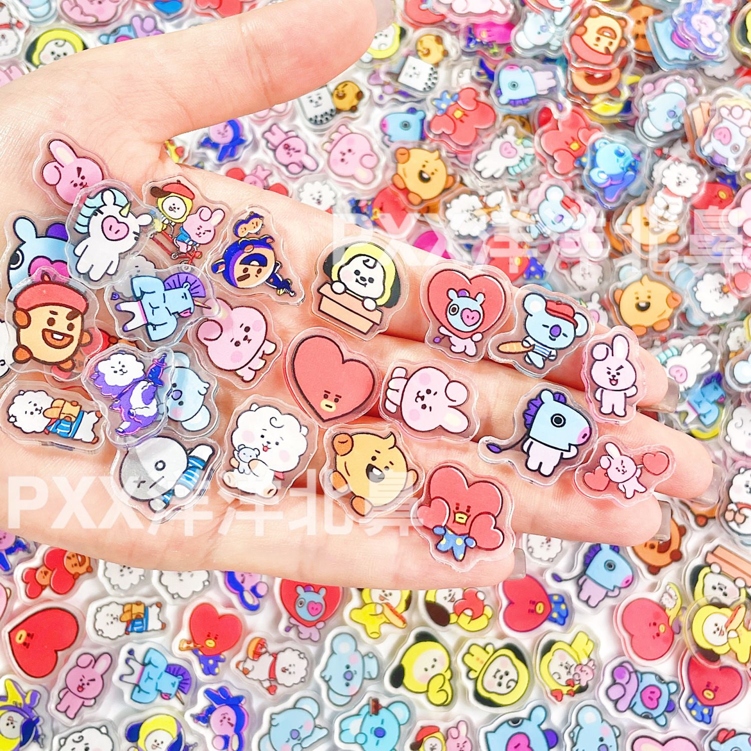 100 Stück BT21 BTS einlagige 2 – Cosplay Prop Diy Bewertung und Preis
