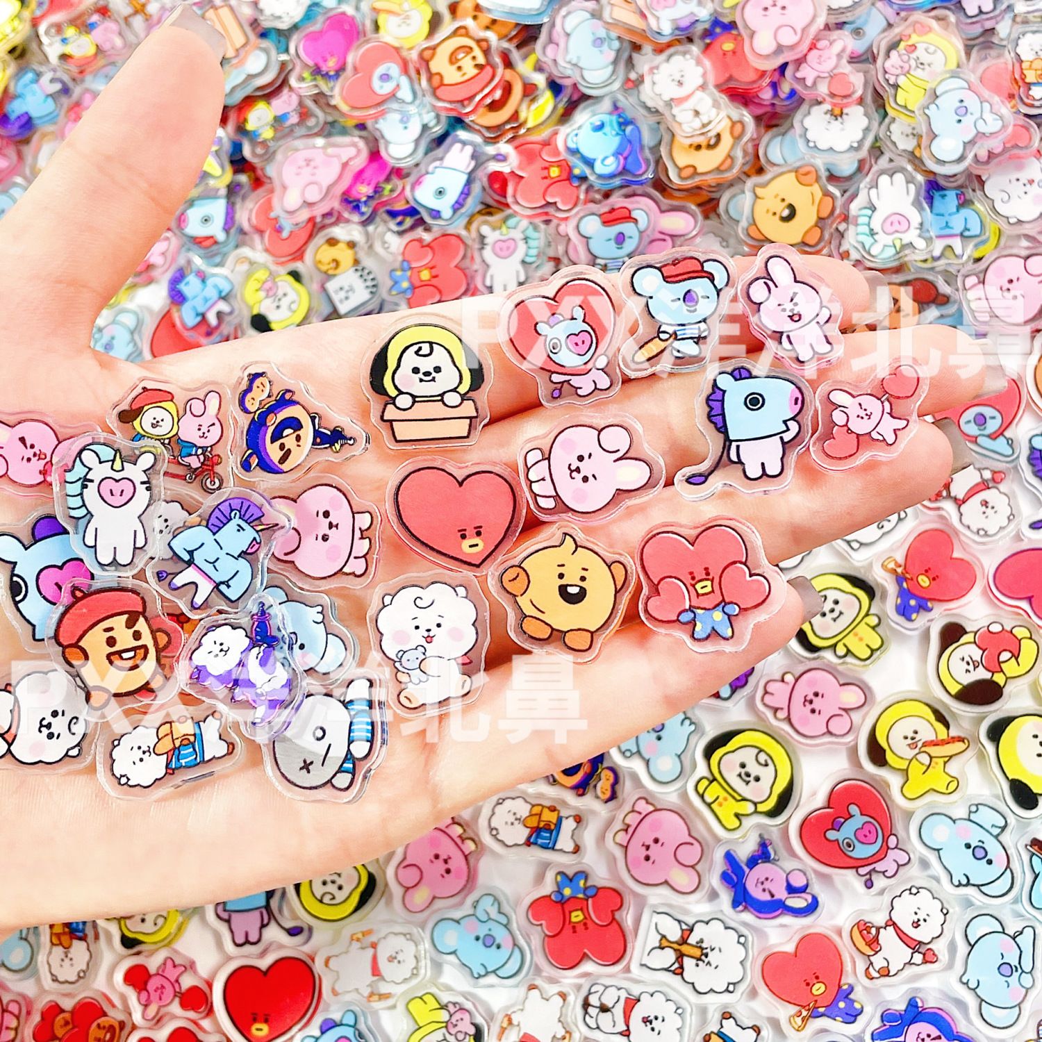 100 Stück BT21 BTS einlagige 2 – Cosplay Prop Diy Bewertung und Preis