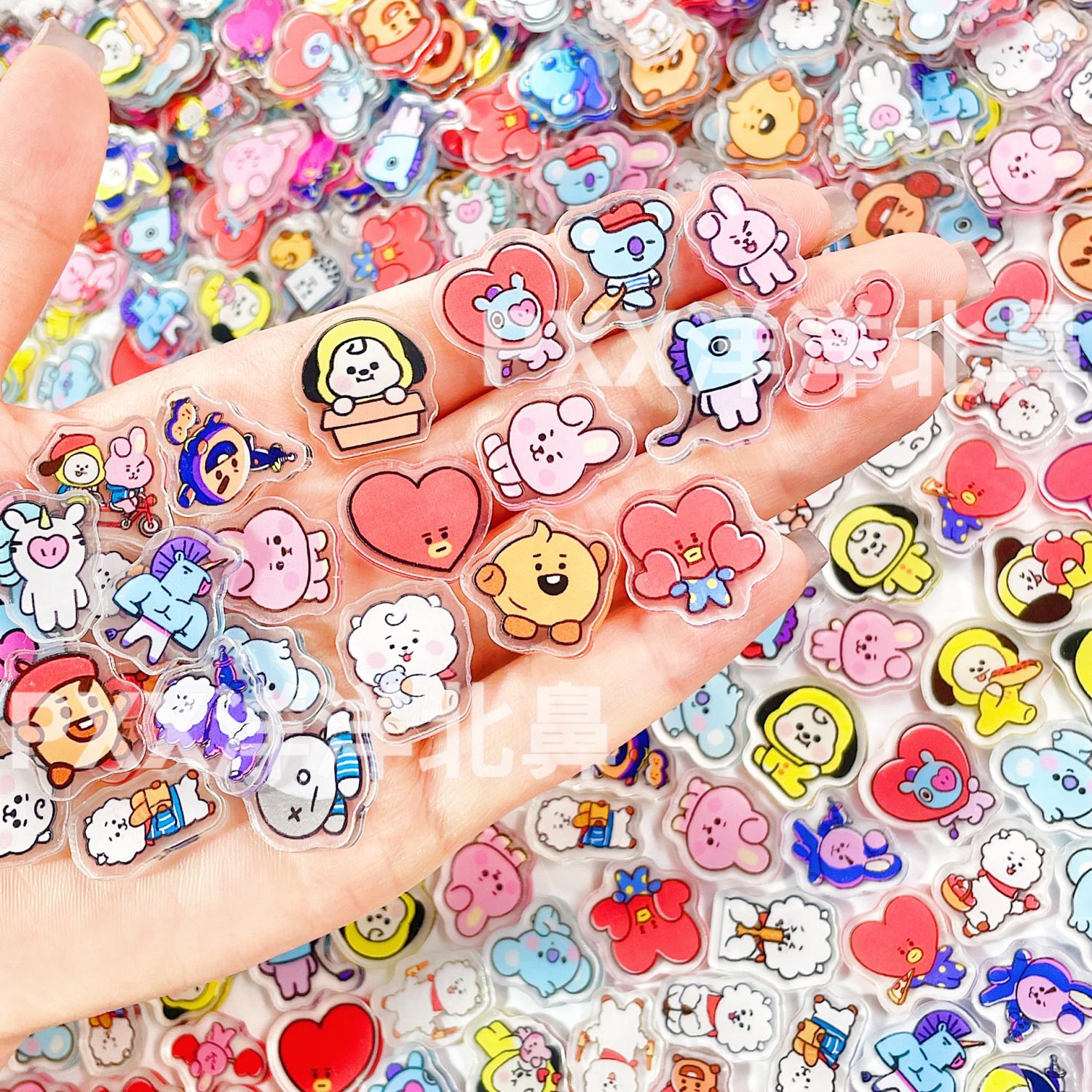 100 Stück BT21 BTS einlagige 2 – Cosplay Prop Diy Bewertung und Preis