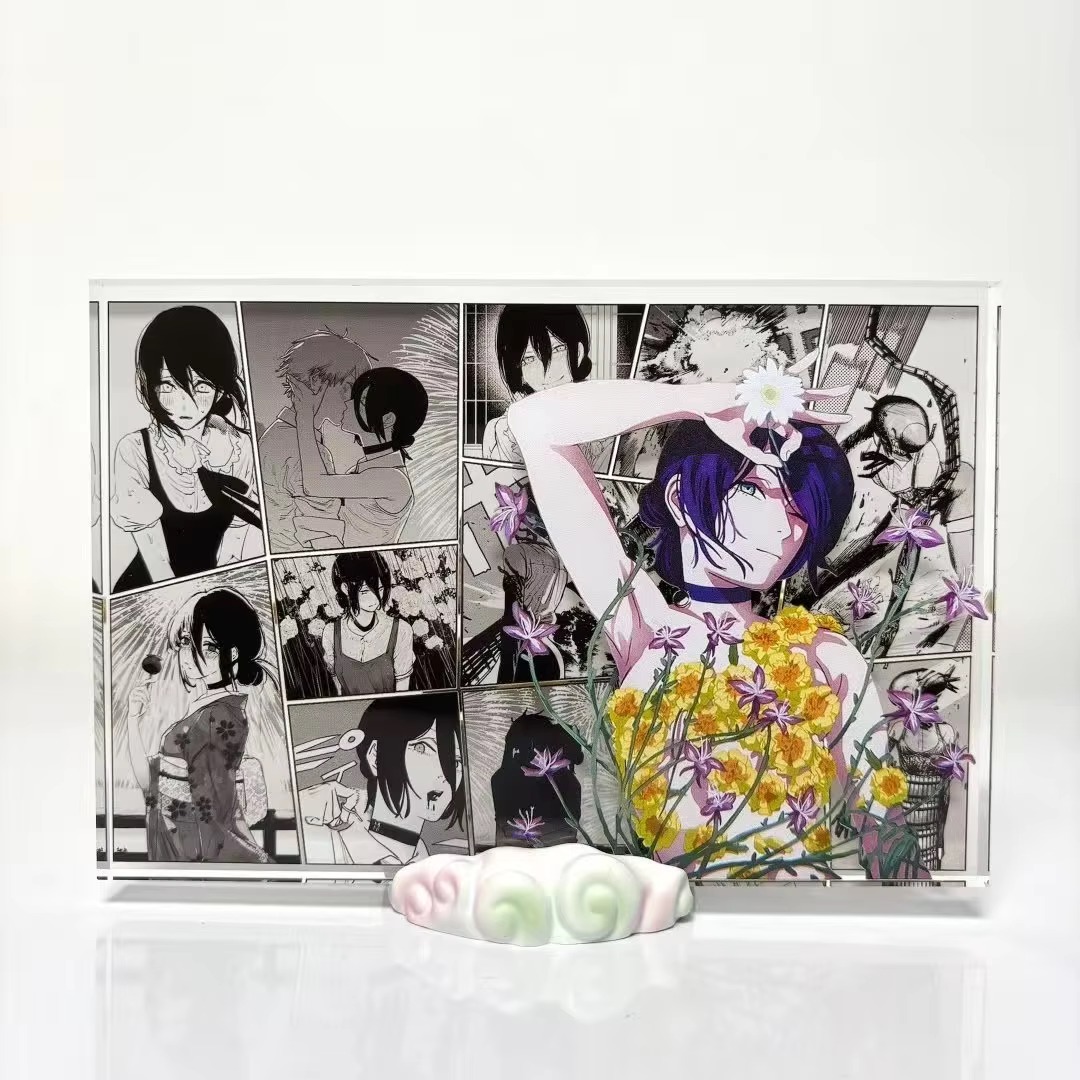 Anime-Figur Denji und Reze Acr – Acrylic Cosplay Prop Bewertung und Preis